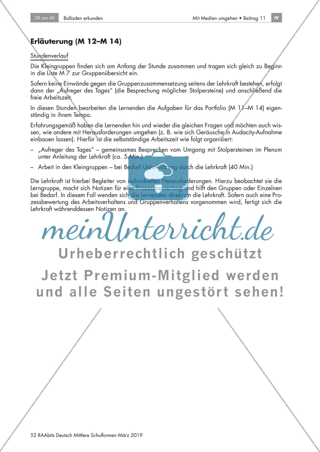 Inszenierung einer Ballade Preview 17