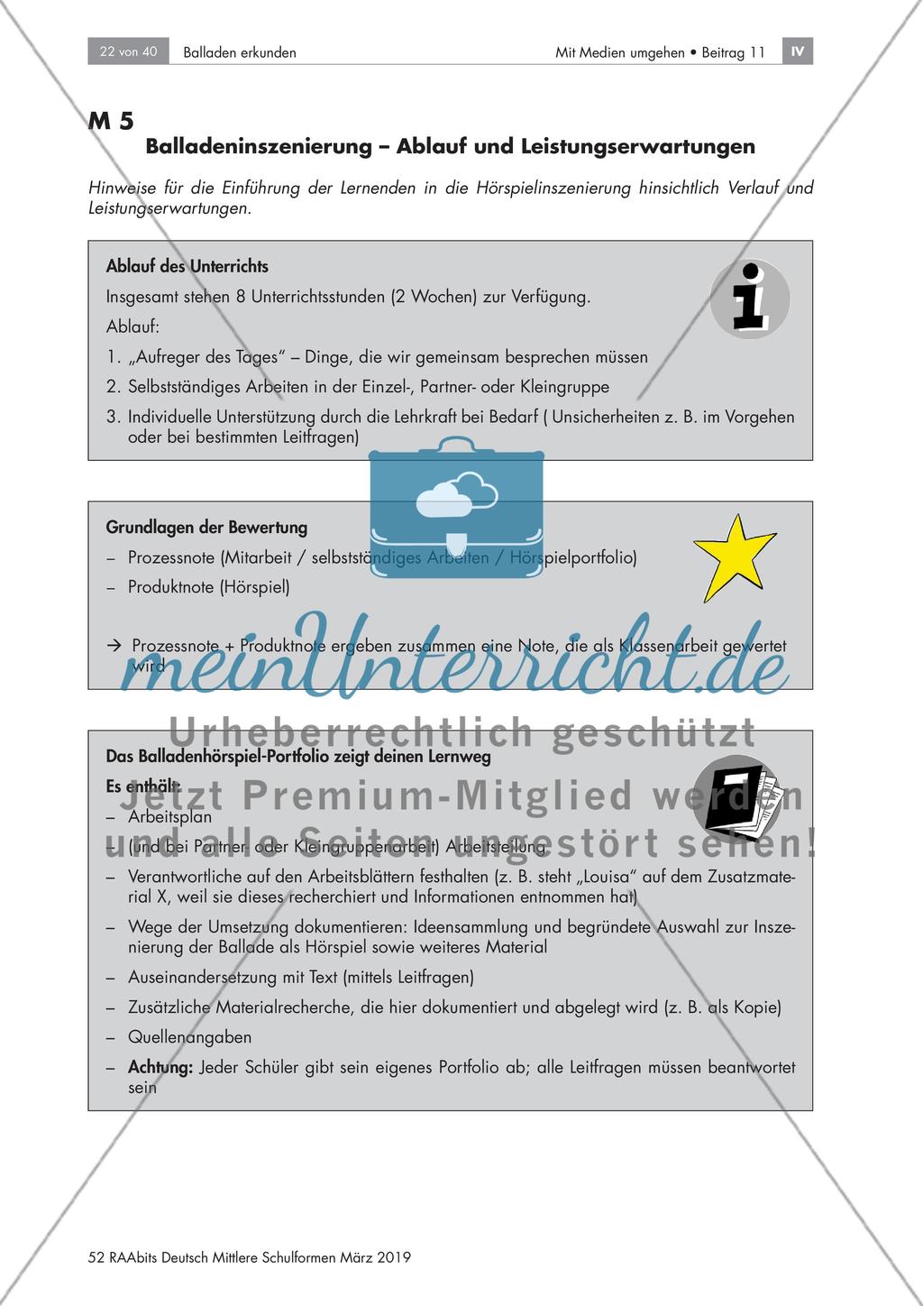 Inszenierung einer Ballade Preview 1