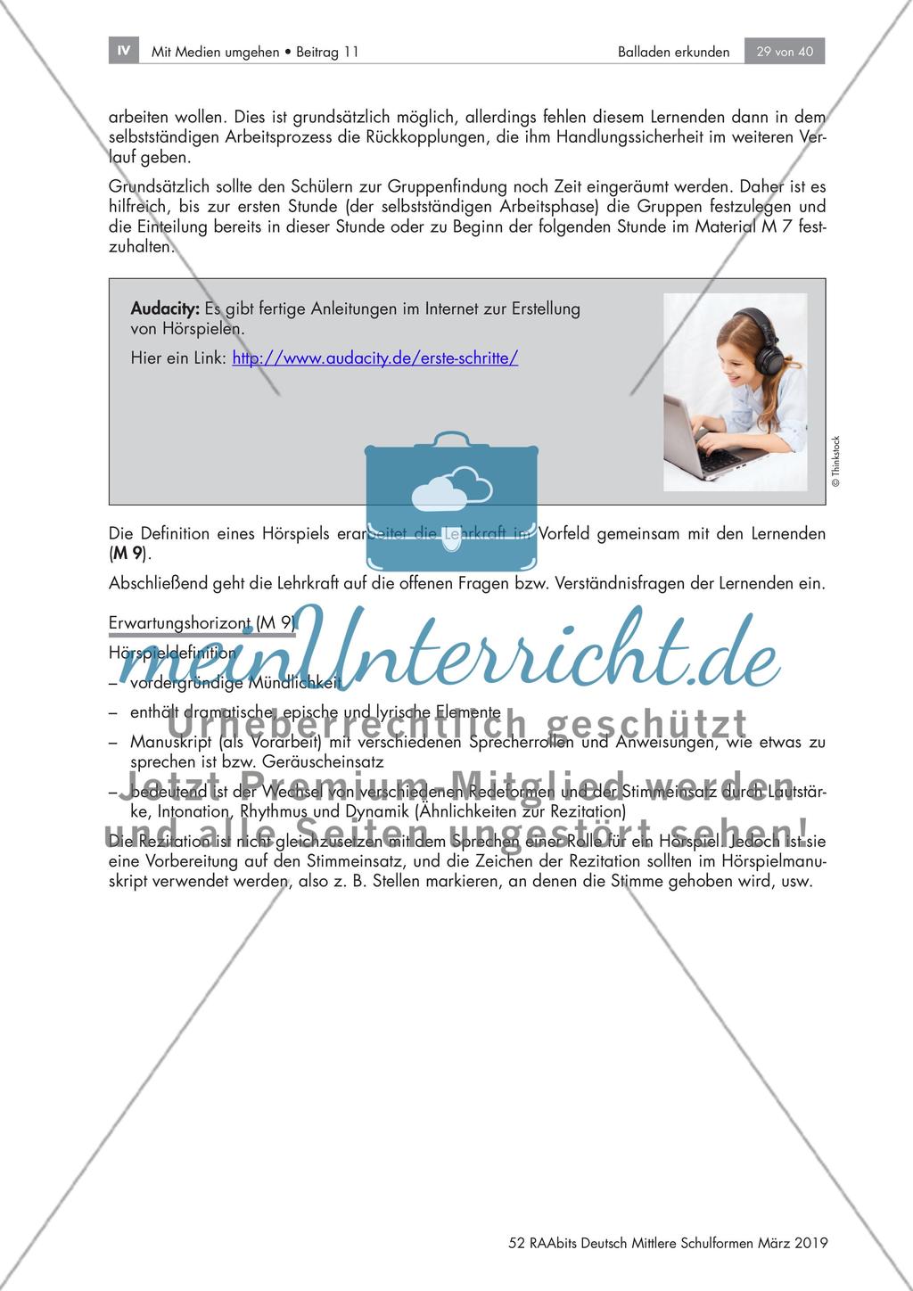 Inszenierung einer Ballade Preview 8