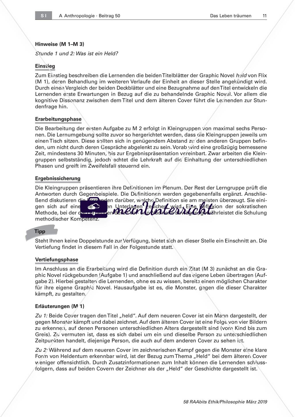 Graphic Novel: Helden Preview 4