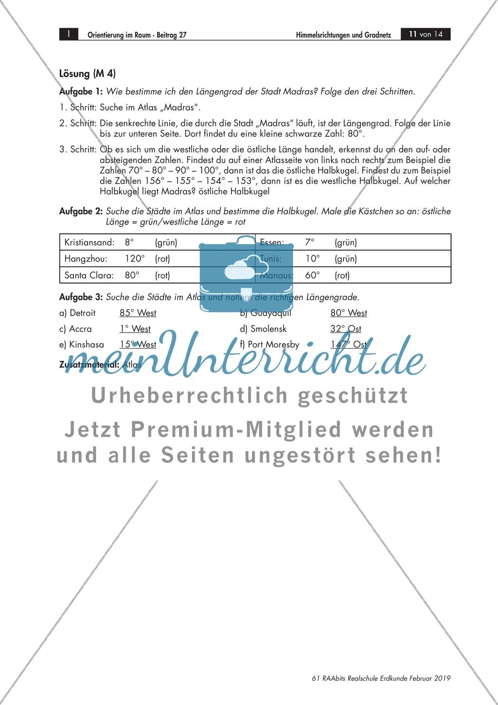 Die Bestimmung der Längen- und Breitengrade Preview 4