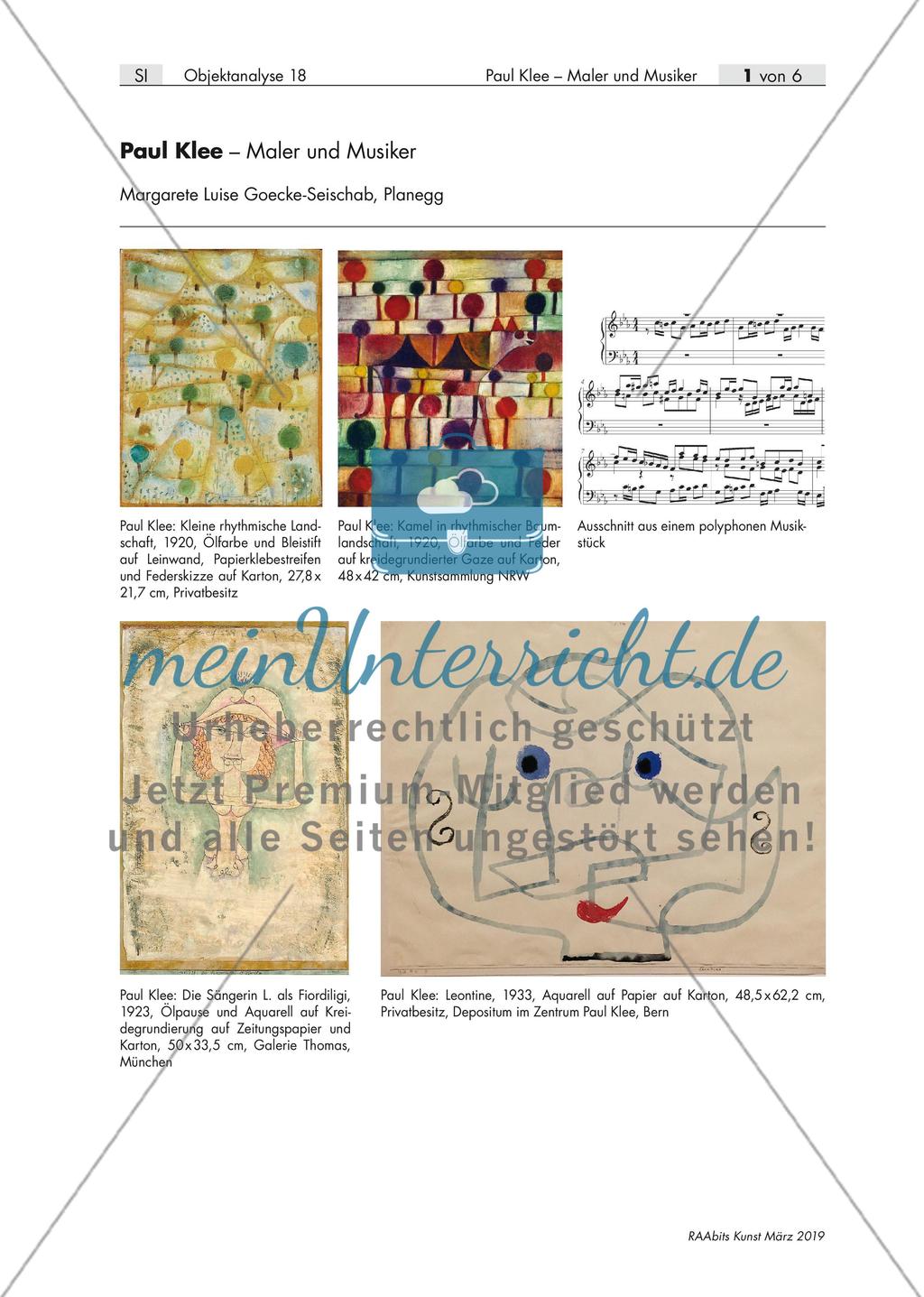 Paul Klee: Kunst und Klang Preview 1