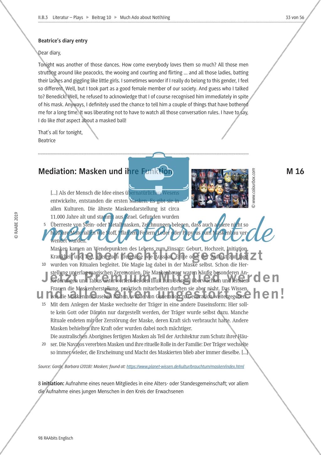 Much Ado about Nothing: Mediation Preview 1