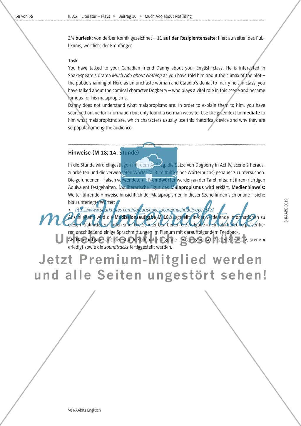 Much Ado about Nothing: Mediation Preview 2