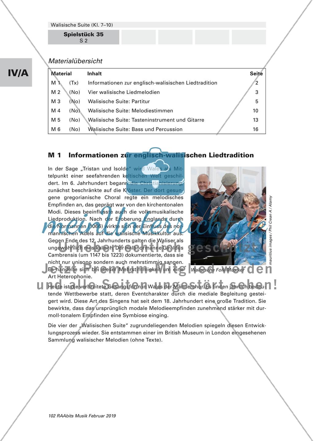 Walisische Suite Preview 2