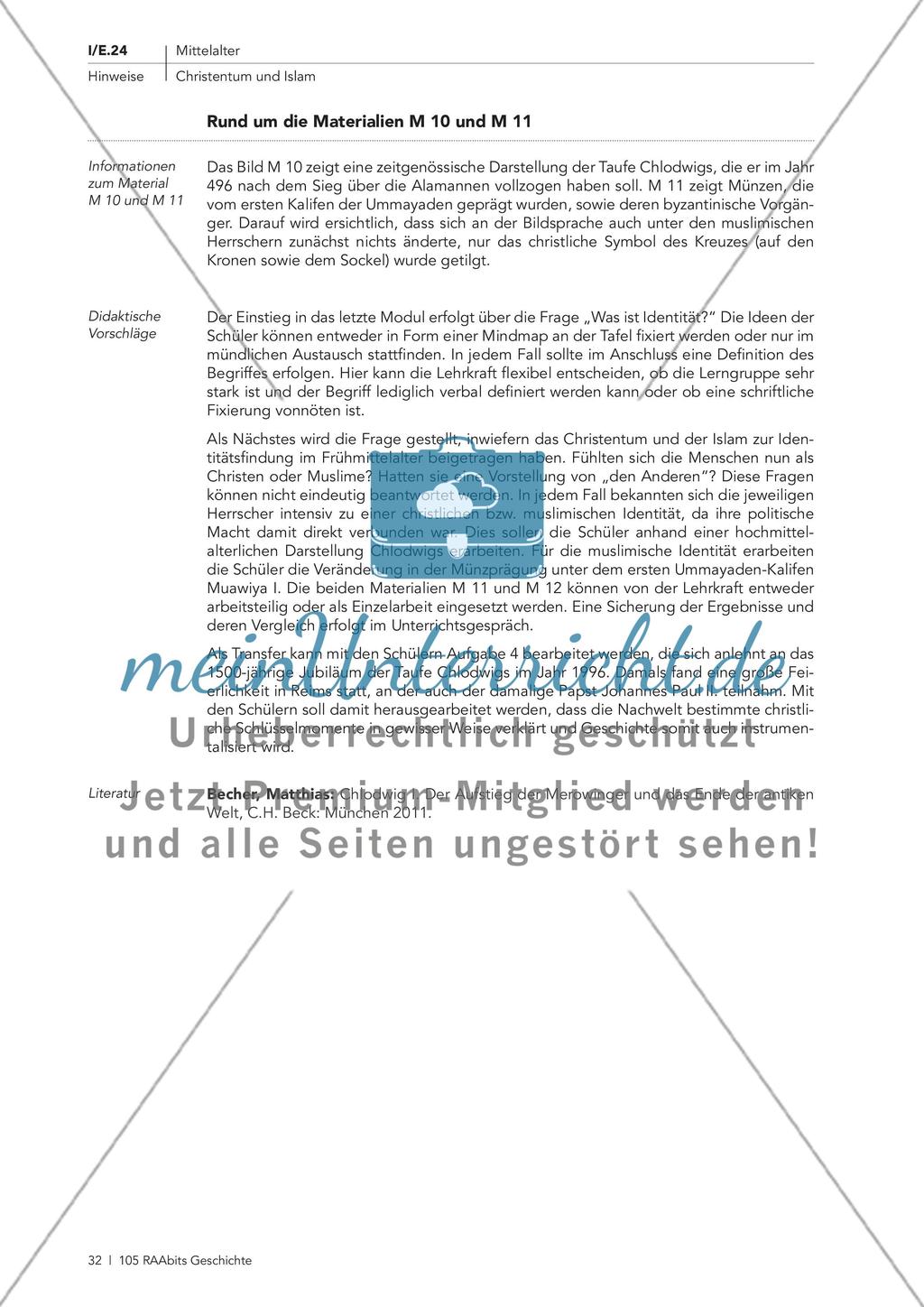 Anfänge des Islam und Taufe des Frankenkönigs Preview 5