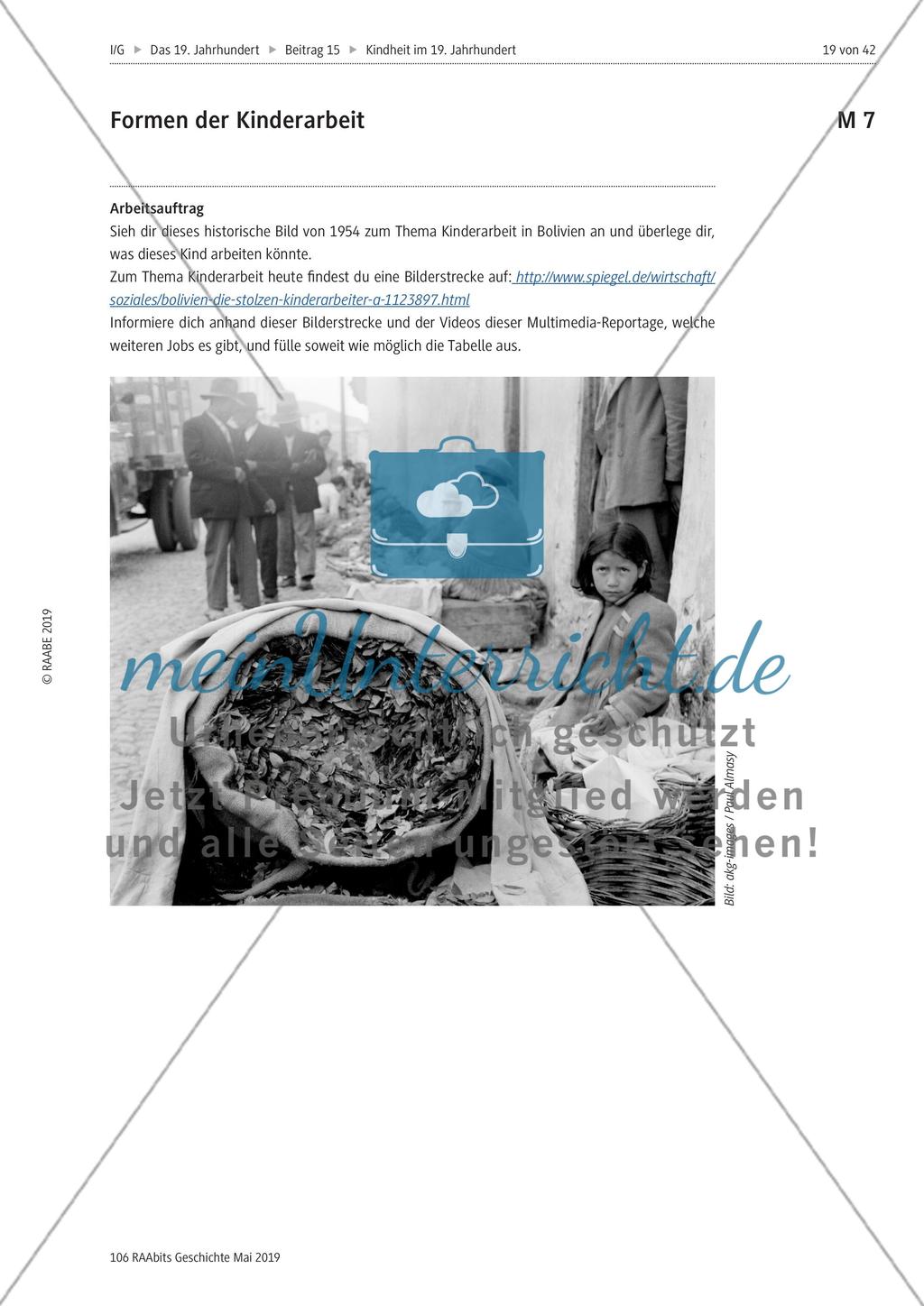 Kinderarbeit in der Gegenwart: Beispiel Bolivien Preview 2