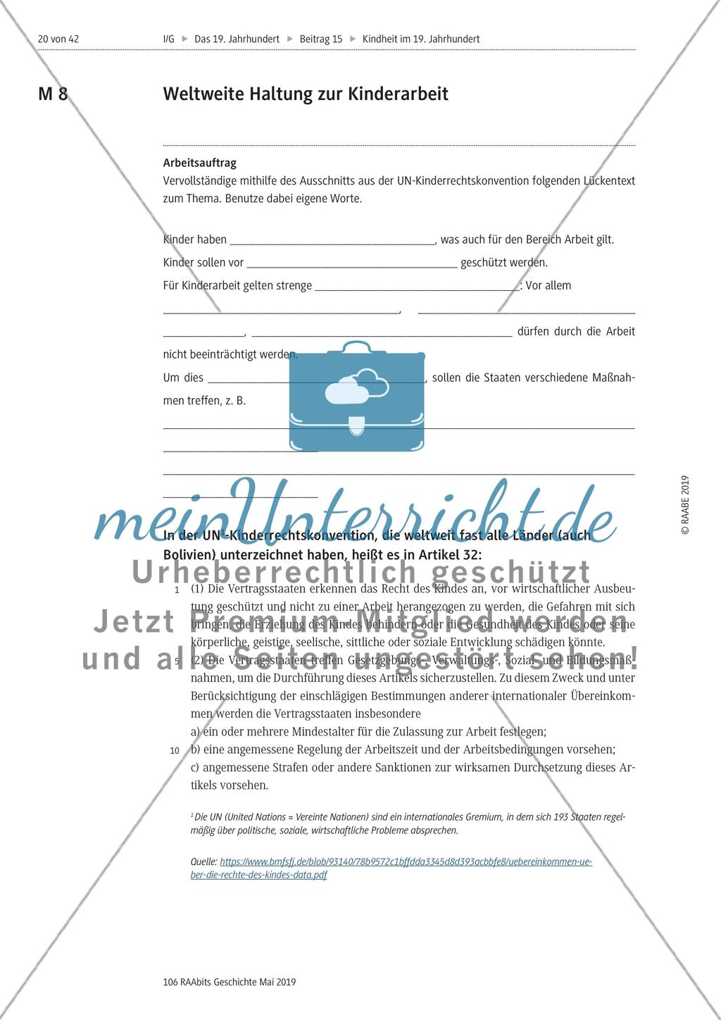 Kinderarbeit in der Gegenwart: Beispiel Bolivien Preview 3