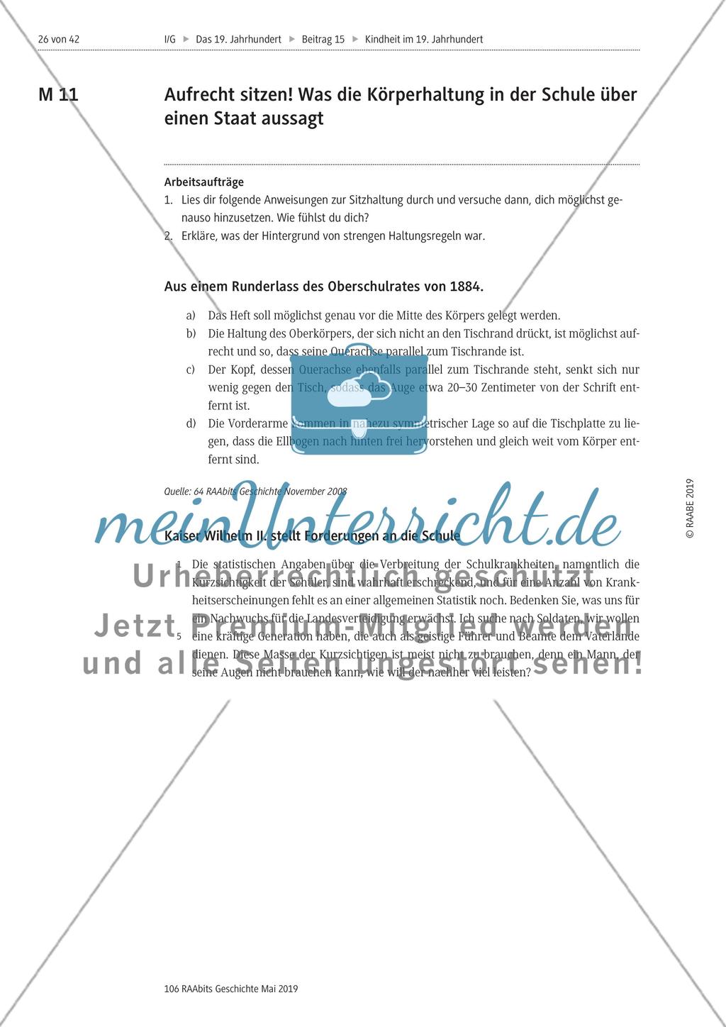 Schule im Kaiserreich Preview 1