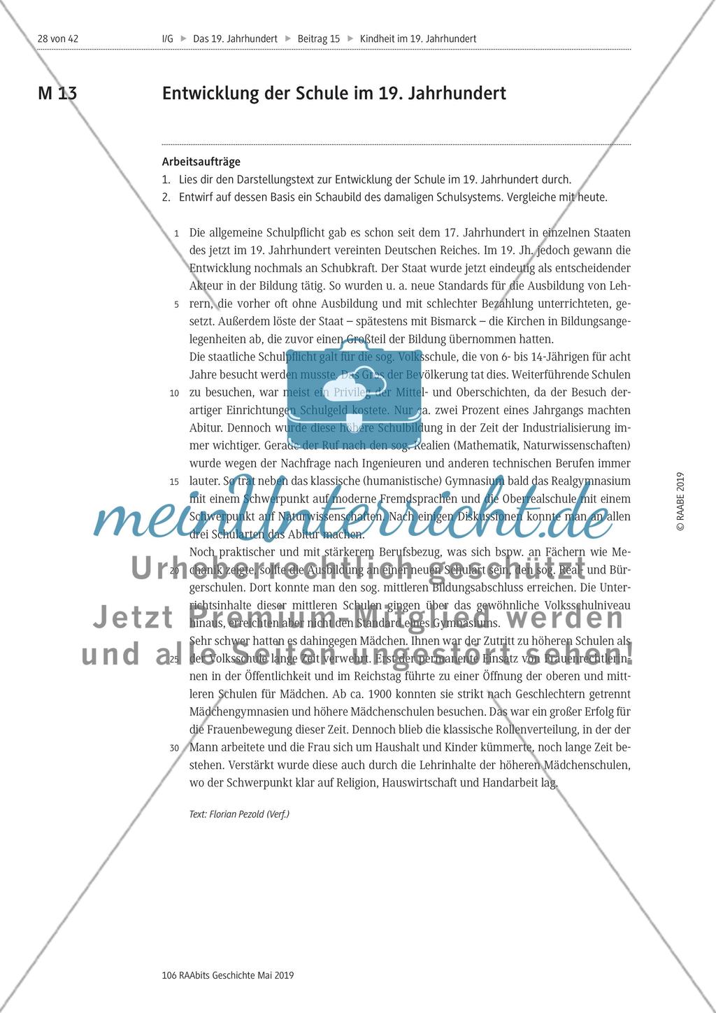 Schule im Kaiserreich Preview 3