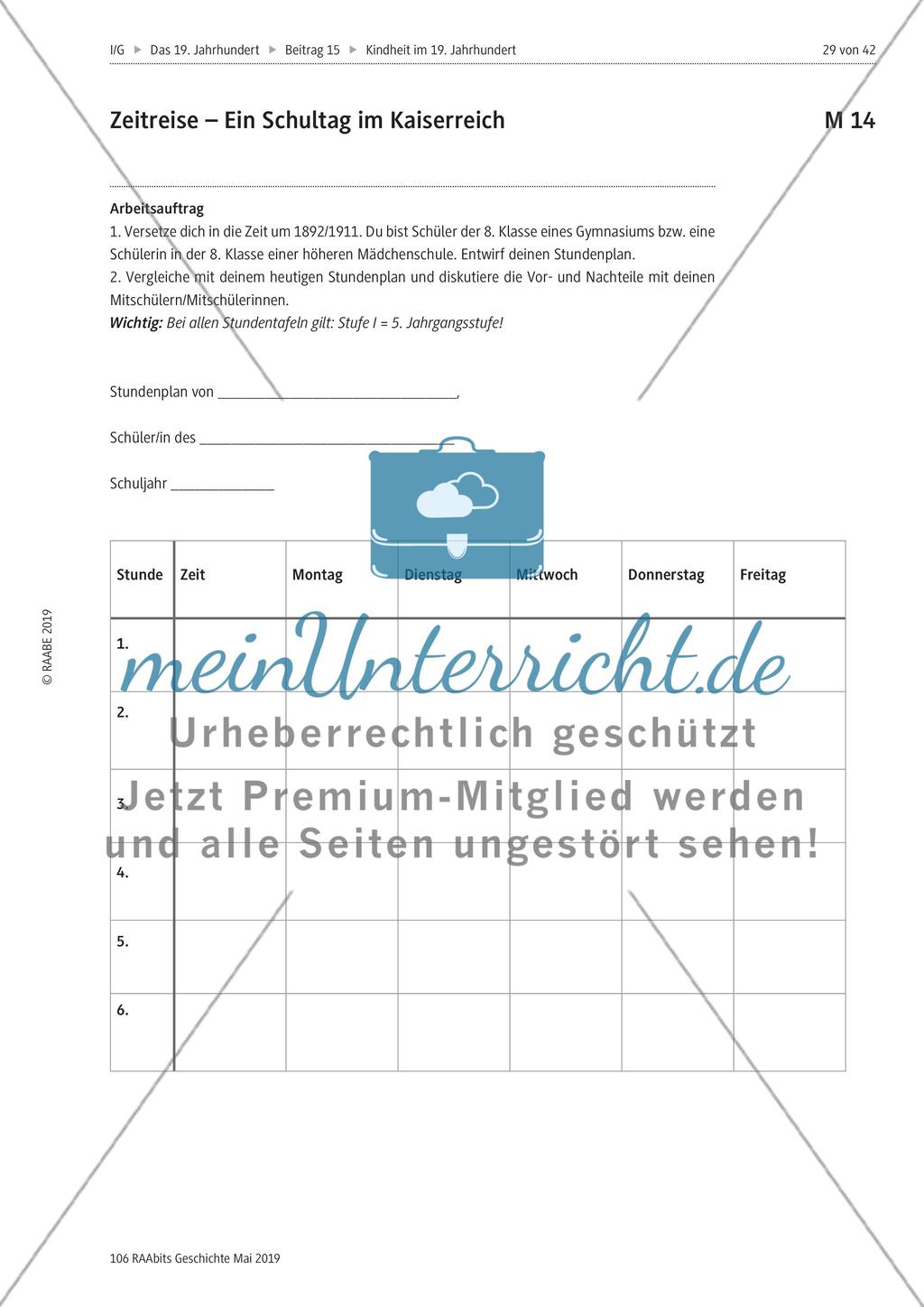 Schule im Kaiserreich Preview 4