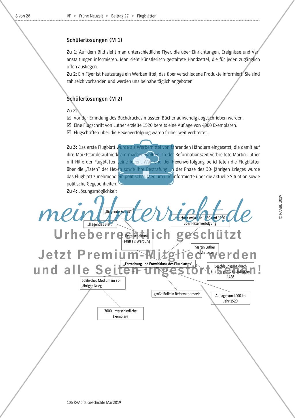 Flugblätter in der Vergangenheit und in der Gegenwart Preview 4
