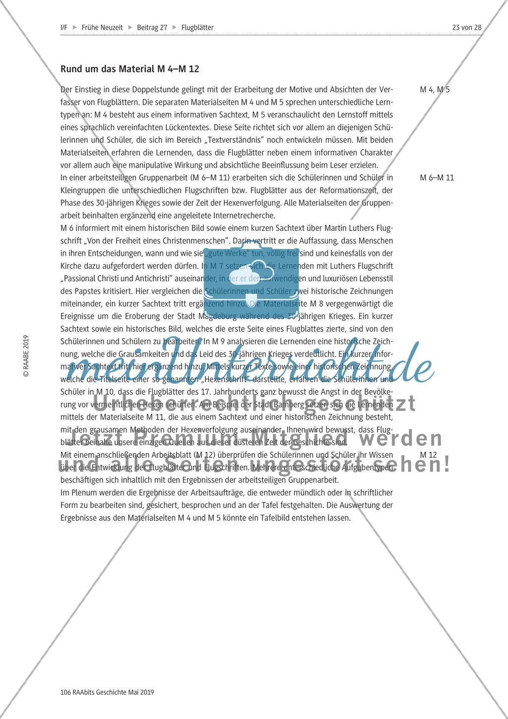 Flugblätter in der frühen Neuzeit Preview 13