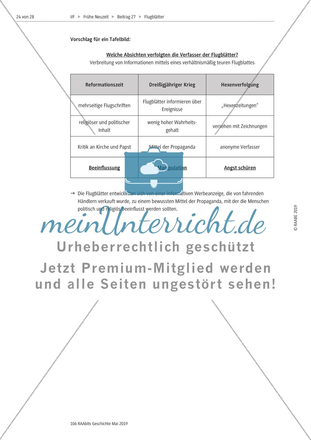 Flugblätter in der frühen Neuzeit Preview 14