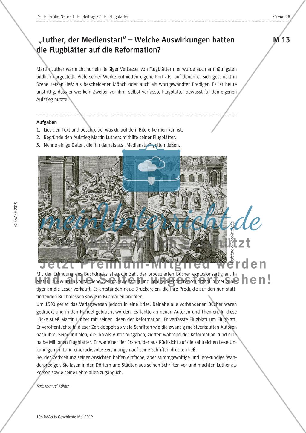 Flugblätter in der frühen Neuzeit Preview 15