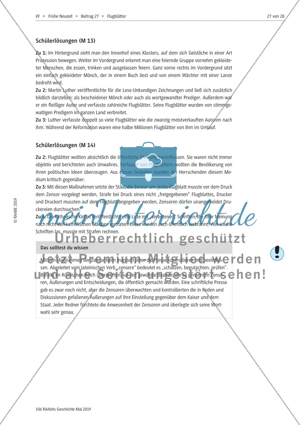 Flugblätter in der frühen Neuzeit Preview 17