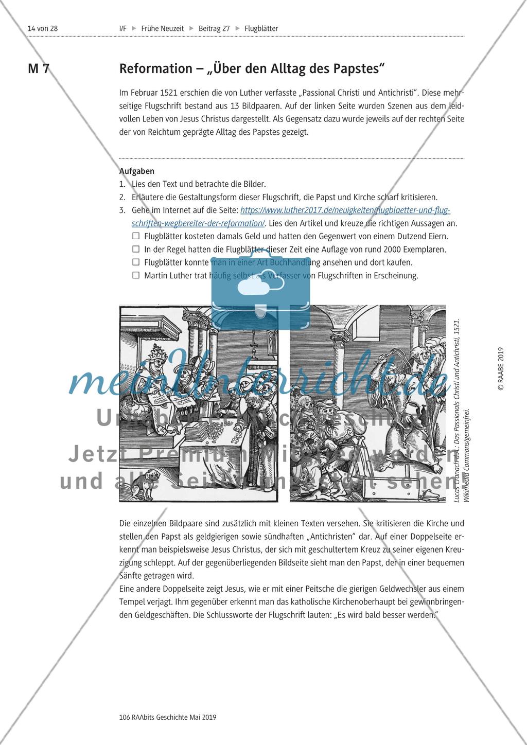 Flugblätter in der frühen Neuzeit Preview 4