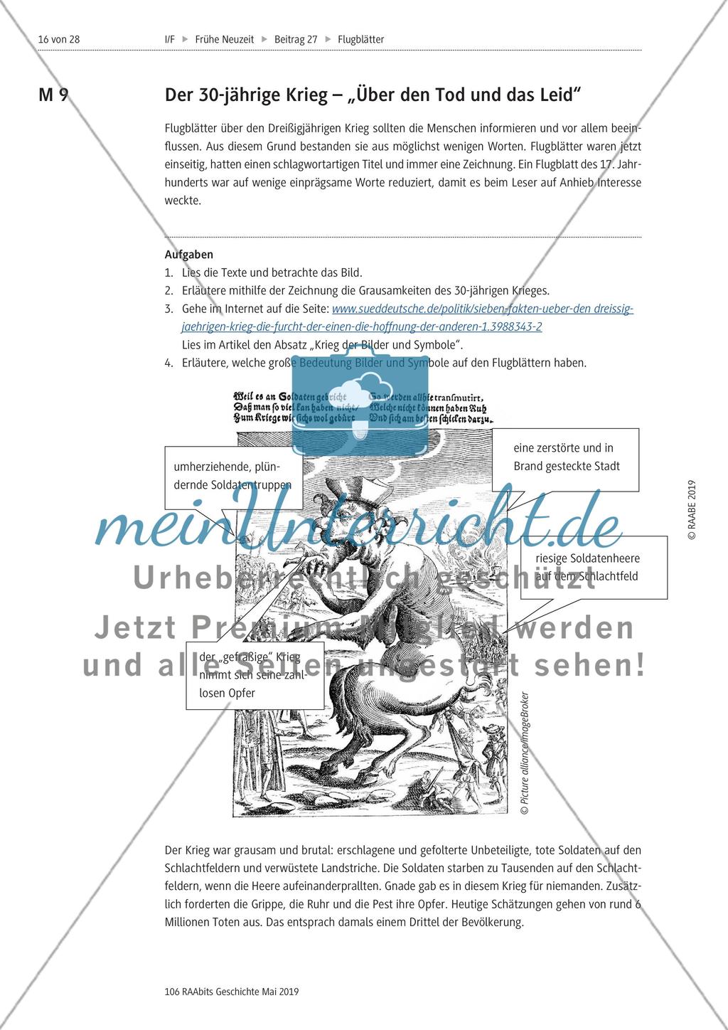 Flugblätter in der frühen Neuzeit Preview 6