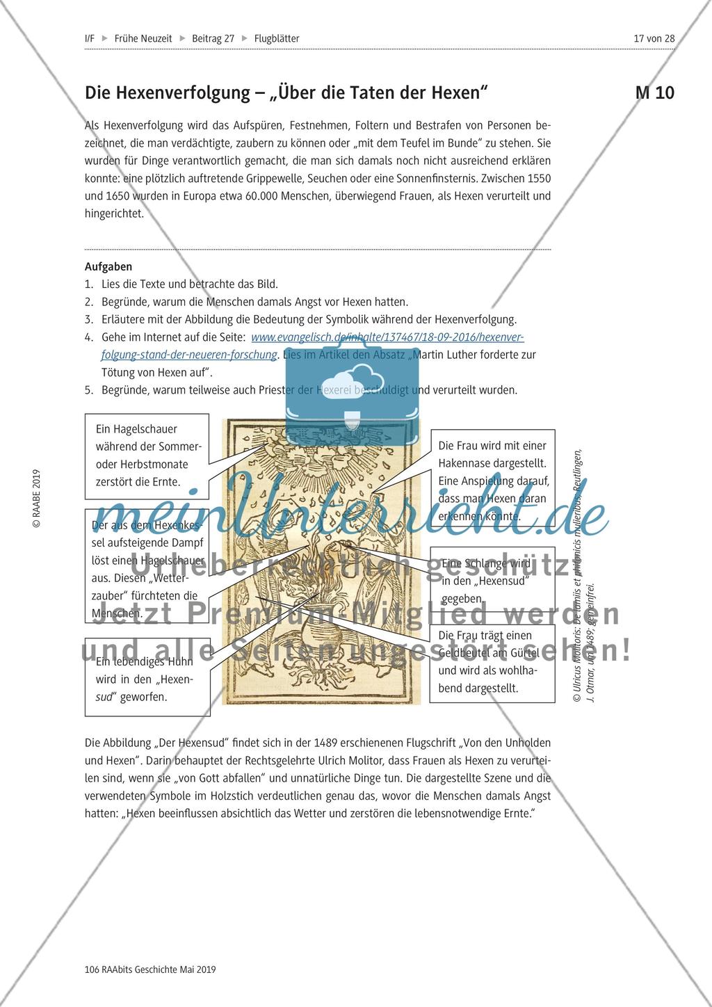 Flugblätter in der frühen Neuzeit Preview 7