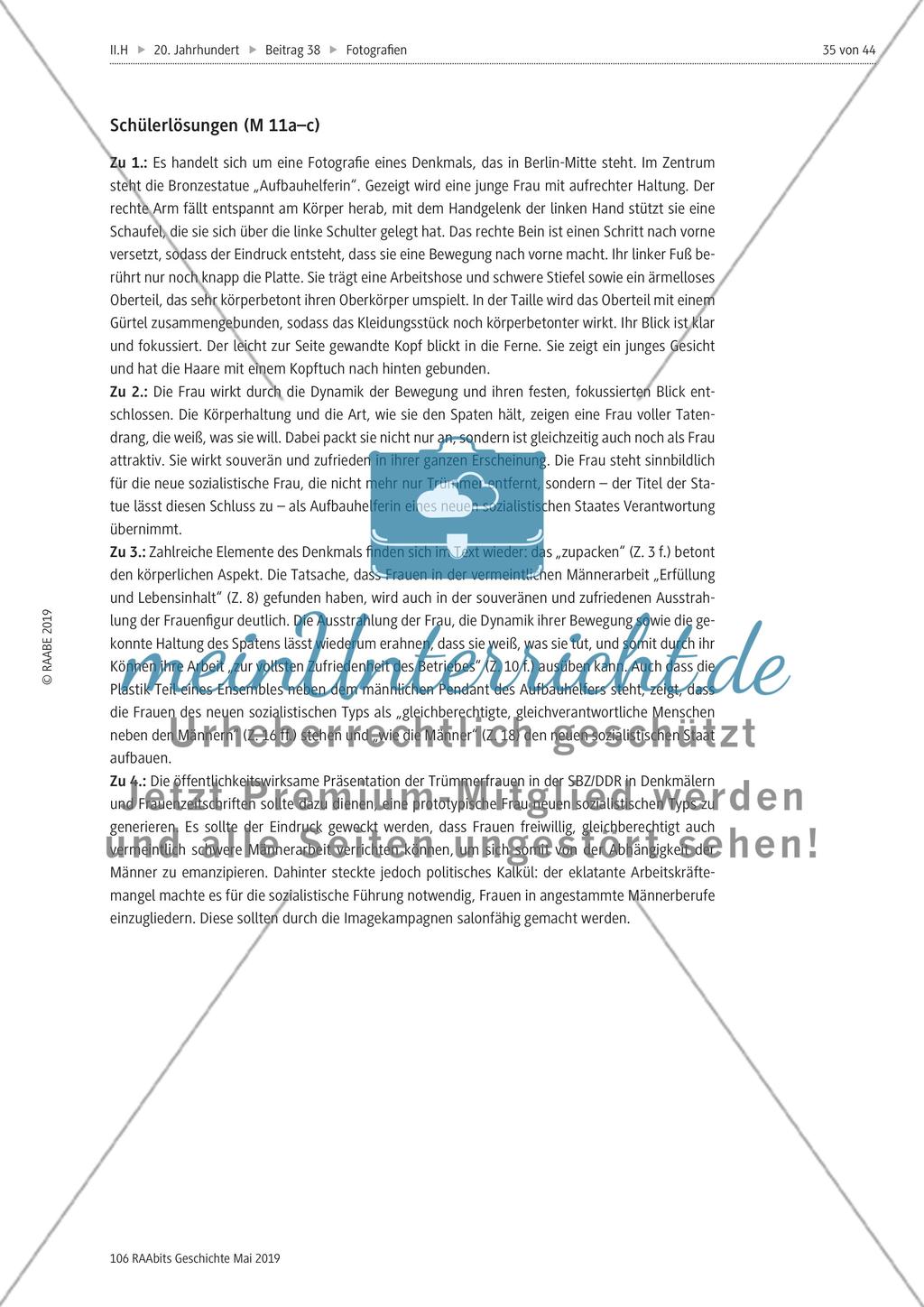 Historische Fotografien: Trümmerfrauendenkmäler, LEK Preview 3