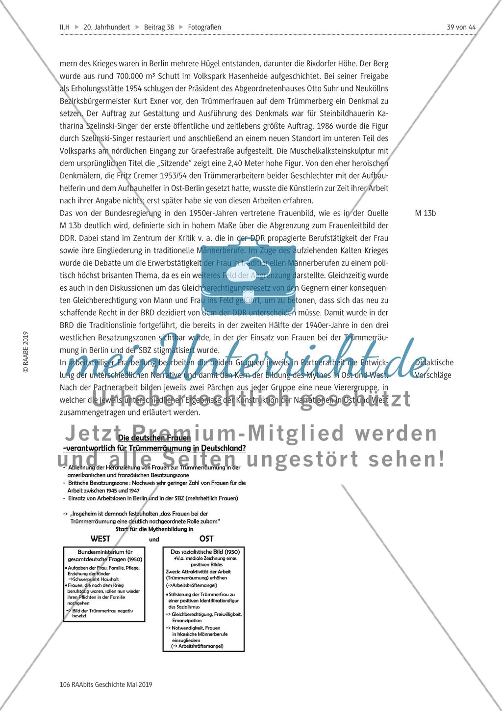 Historische Fotografien: Trümmerfrauendenkmäler, LEK Preview 7