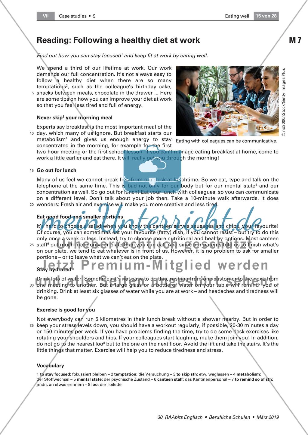 Health - Eating well Preview 2