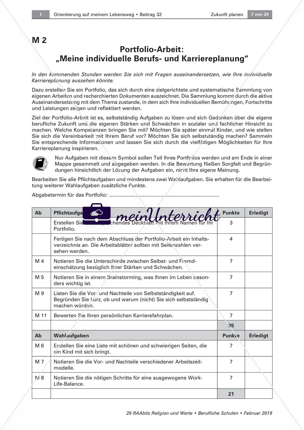 Karriere: Zielsuche Preview 2