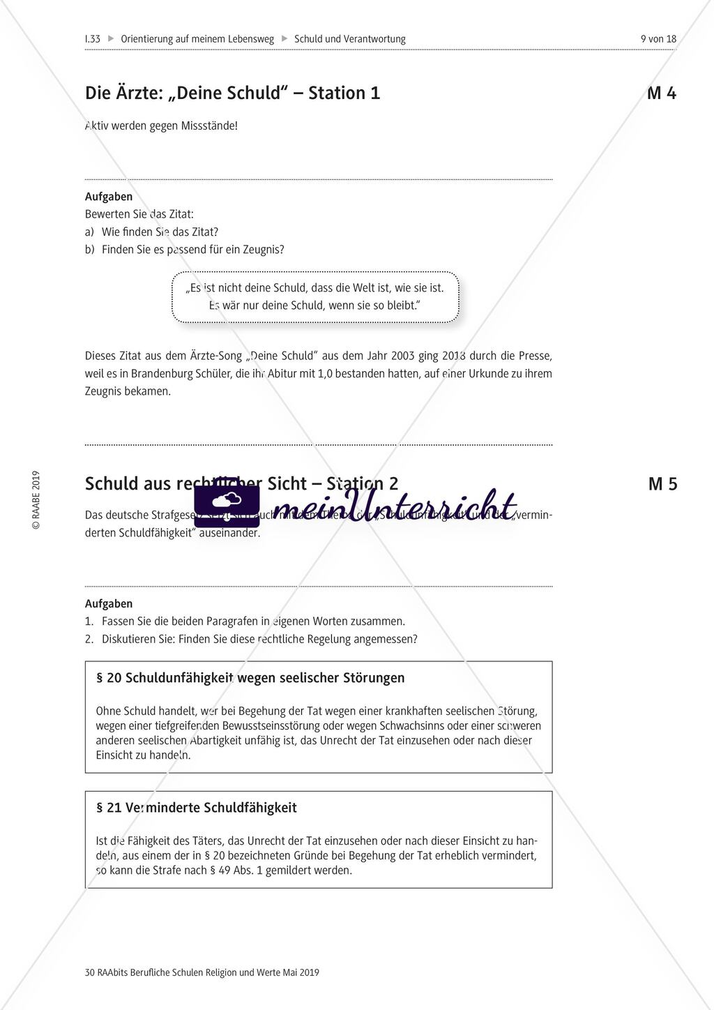 Schuld: Eine perspektivenübergreifende Betrachtung Preview 2