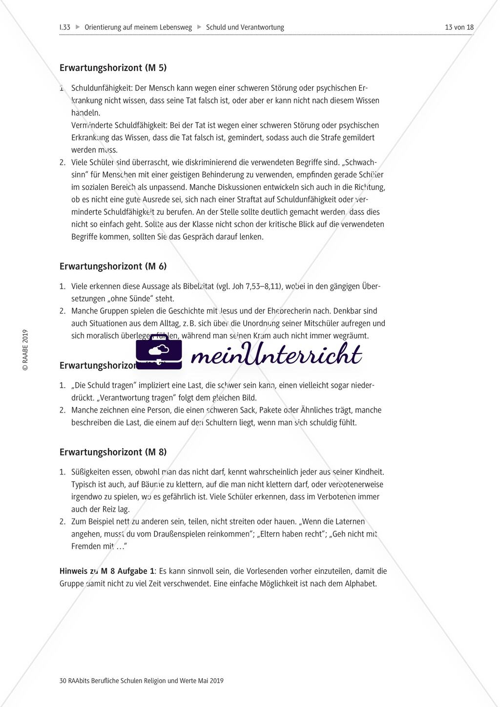 Schuld: Eine perspektivenübergreifende Betrachtung Preview 6