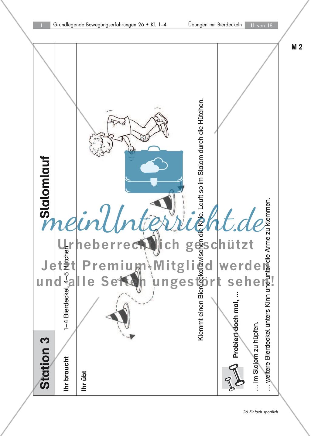 Koordinationsschulung mit Bierdeckeln Preview 3