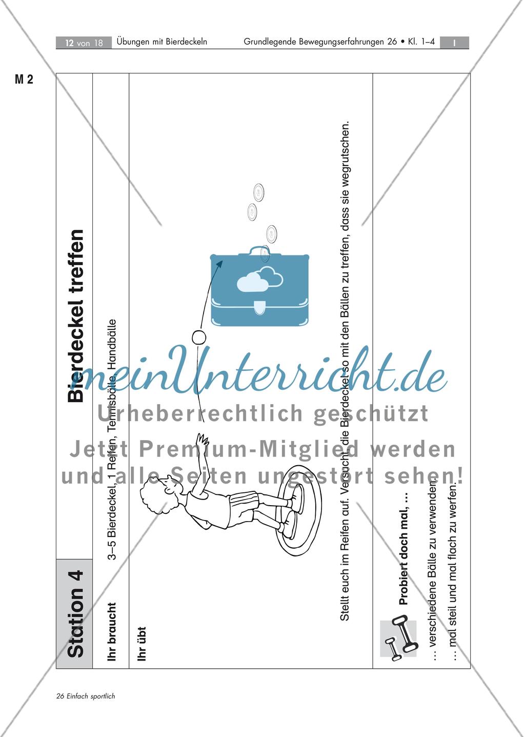 Koordinationsschulung mit Bierdeckeln Preview 4