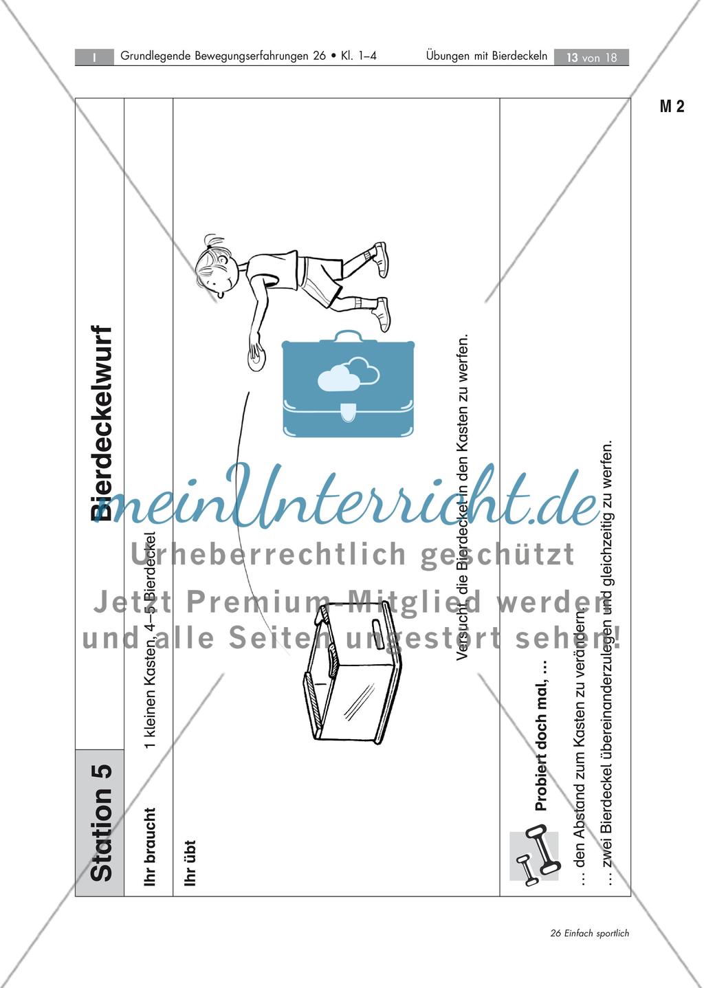 Koordinationsschulung mit Bierdeckeln Preview 5