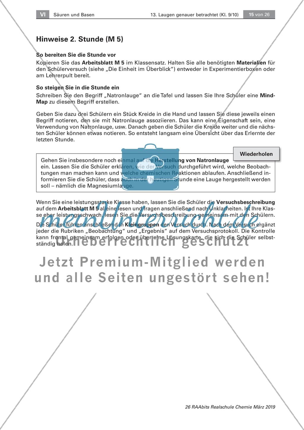 Von Ammoniak bis Natronlauge Preview 15