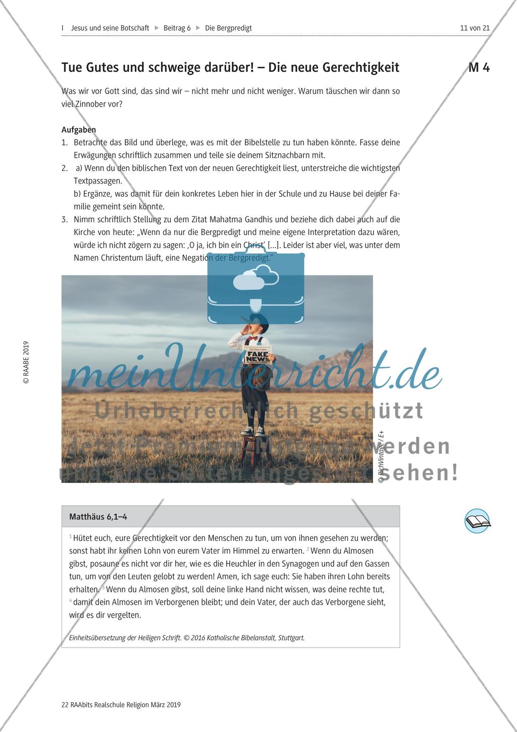 Die Bergpredigt konkret Preview 3