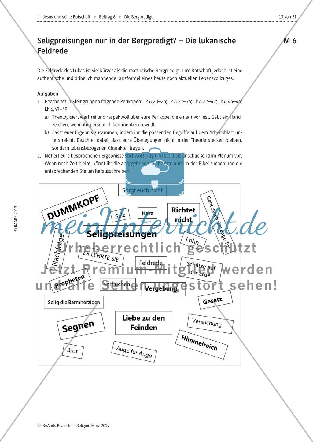 Die Bergpredigt konkret Preview 5