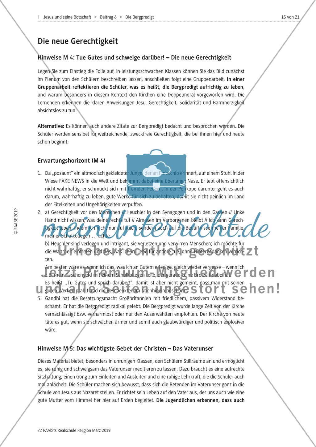 Die Bergpredigt konkret Preview 7
