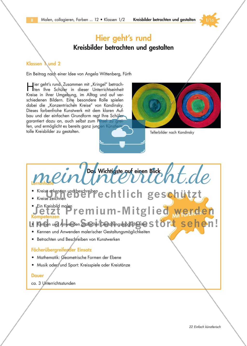 Gestaltung von Kreisbildern Preview 1