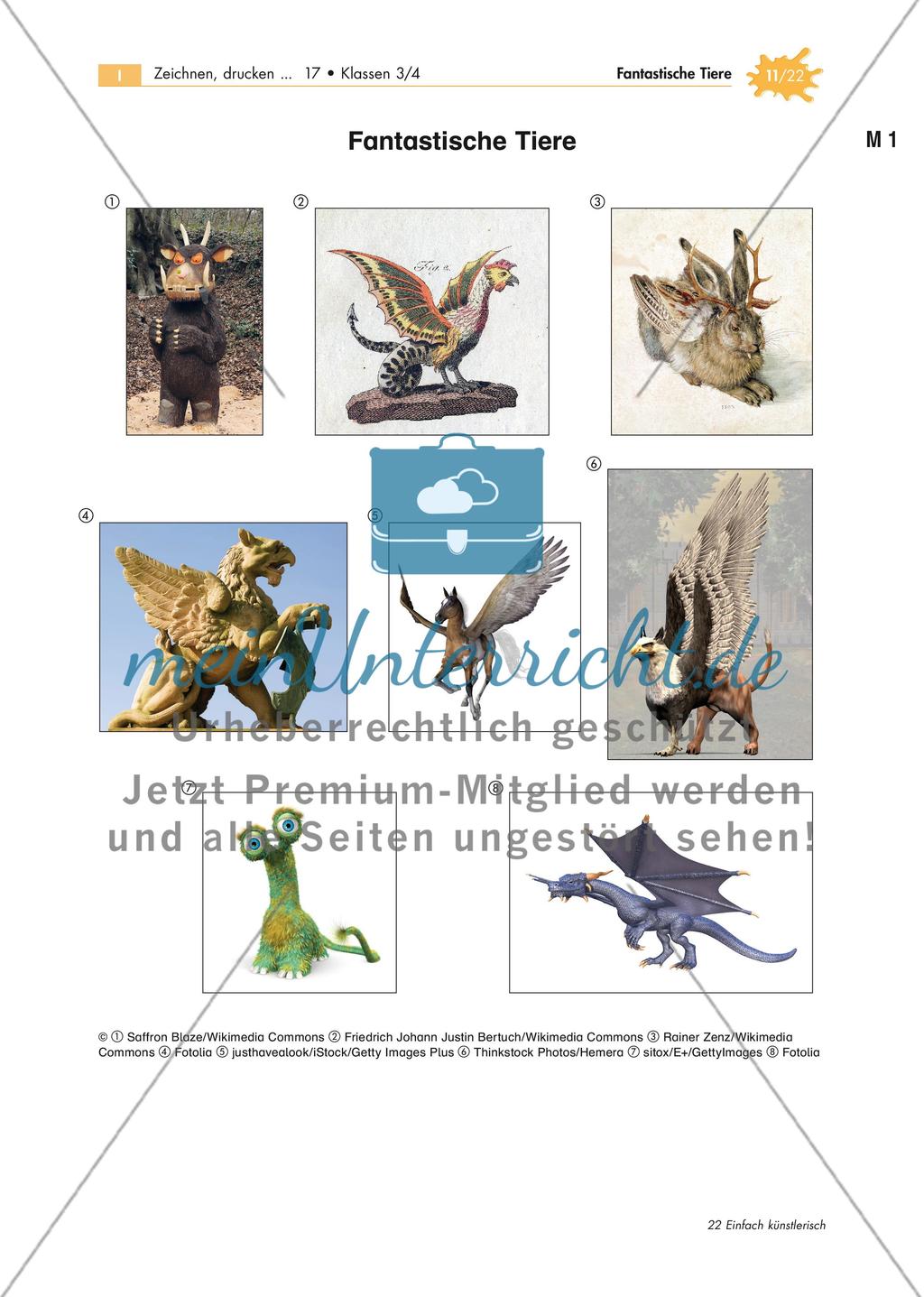 Hochdruck: Fantastische Tiere Preview 1