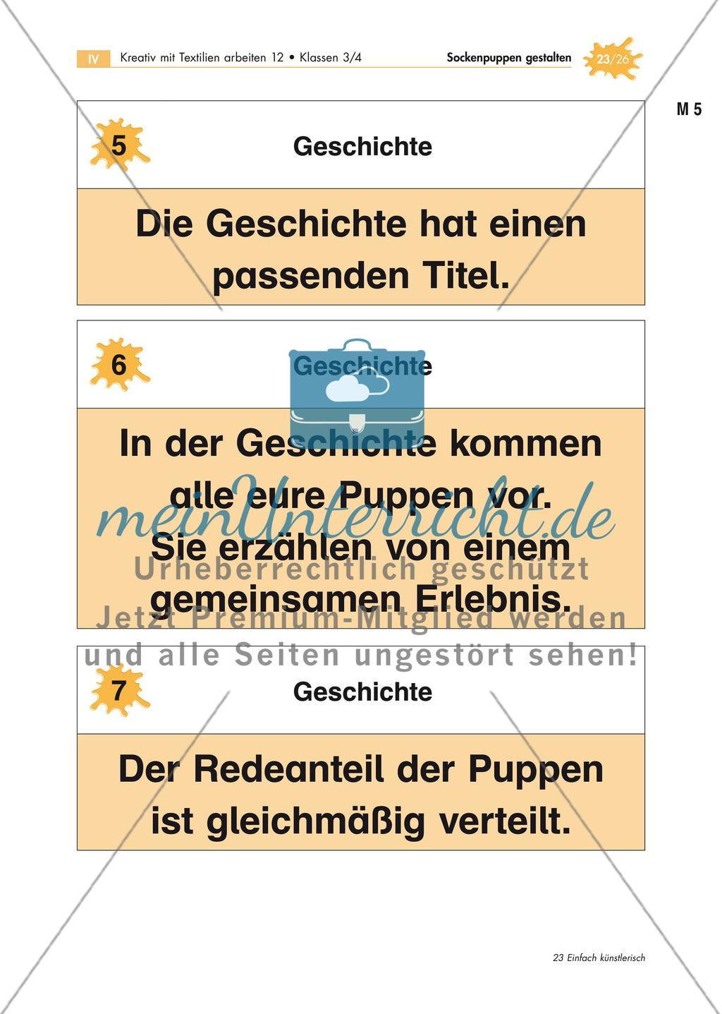 Gestaltung von Sockenpuppen Preview 6