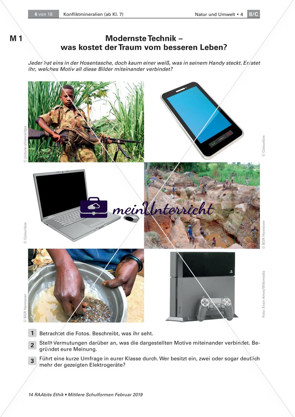 Konfliktmineralien: Coltan-Abbau Preview 1