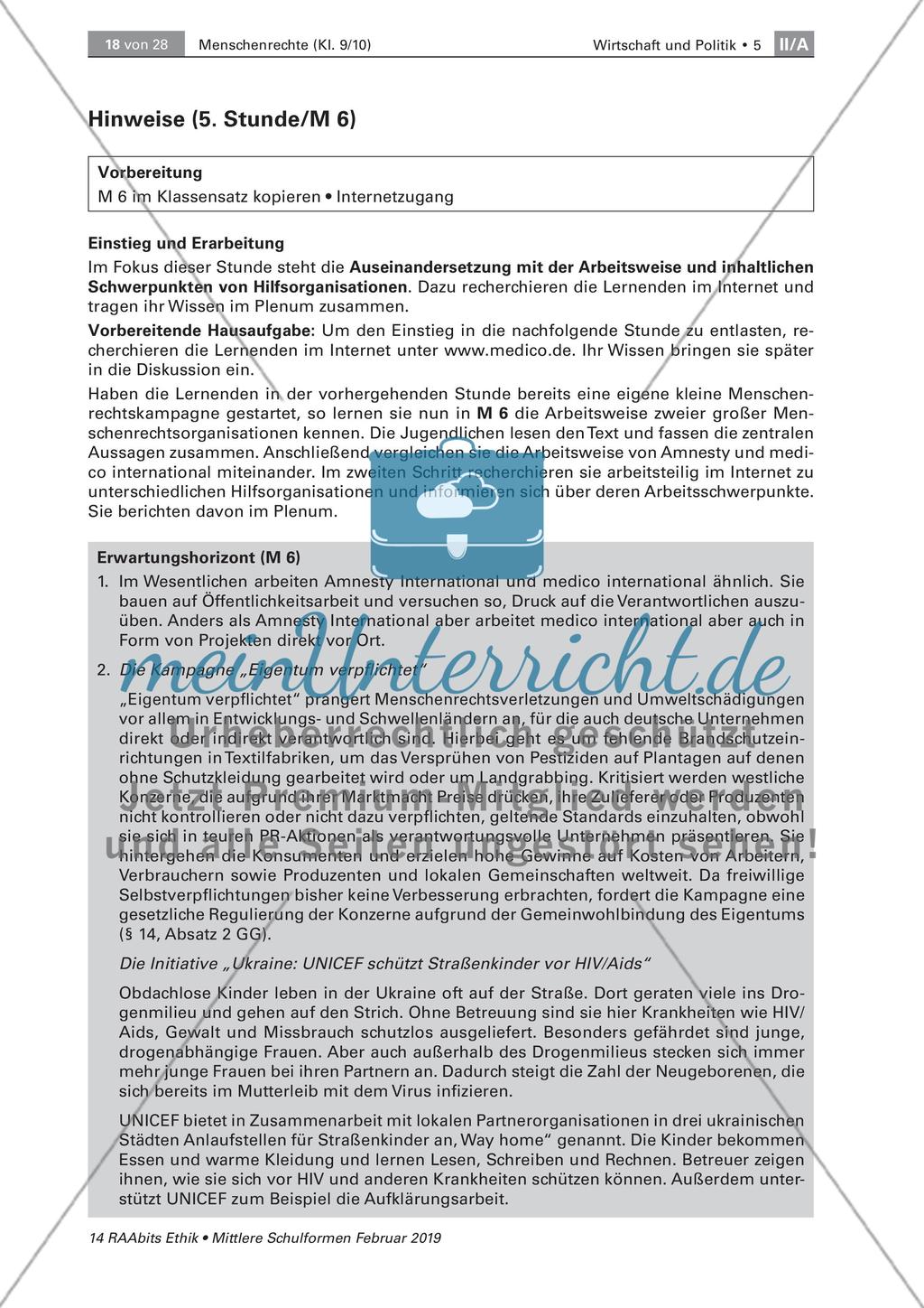 Menschenrechtsorganisationen und -aktivisten Preview 2