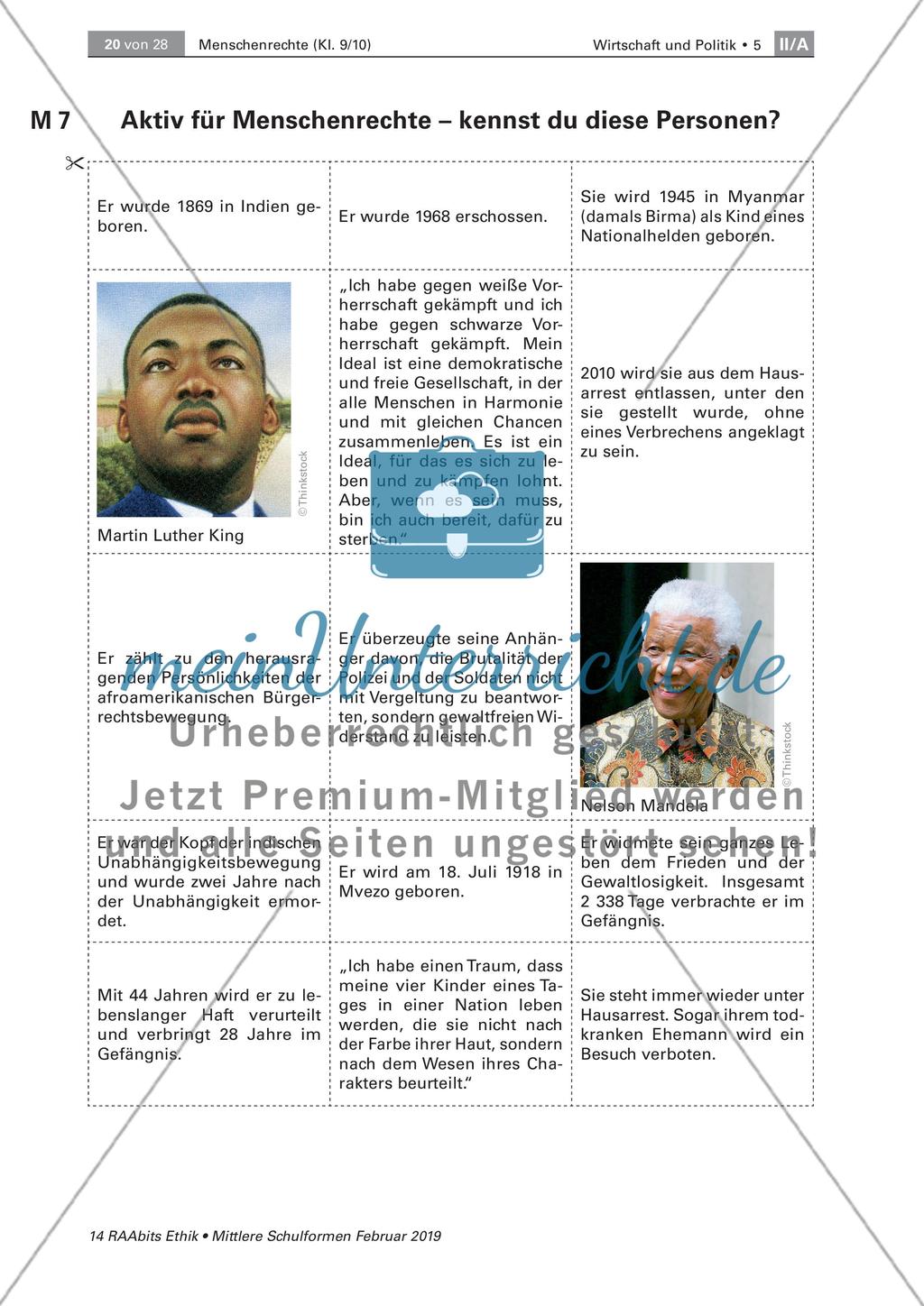 Menschenrechtsorganisationen und -aktivisten Preview 4