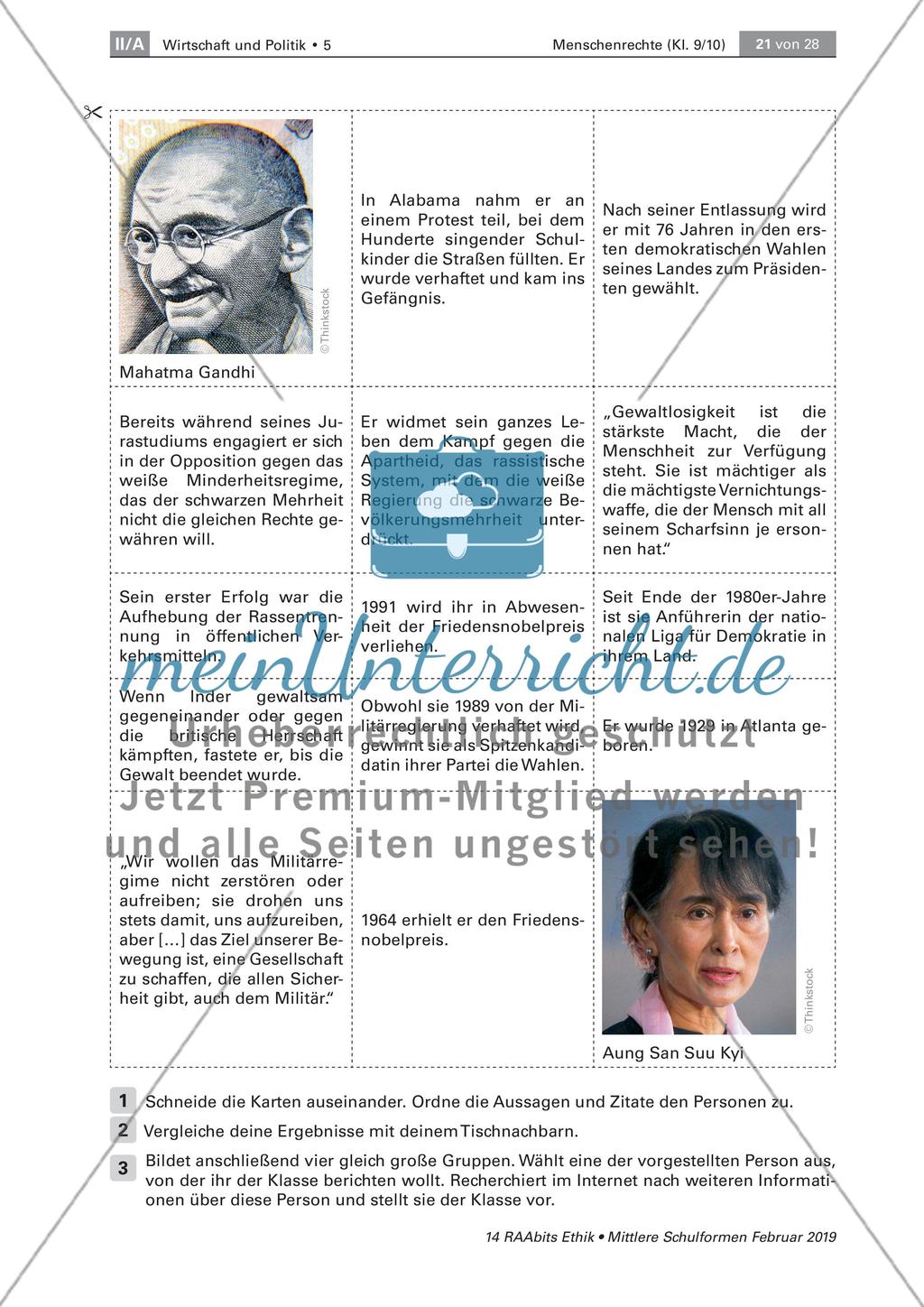 Menschenrechtsorganisationen und -aktivisten Preview 5