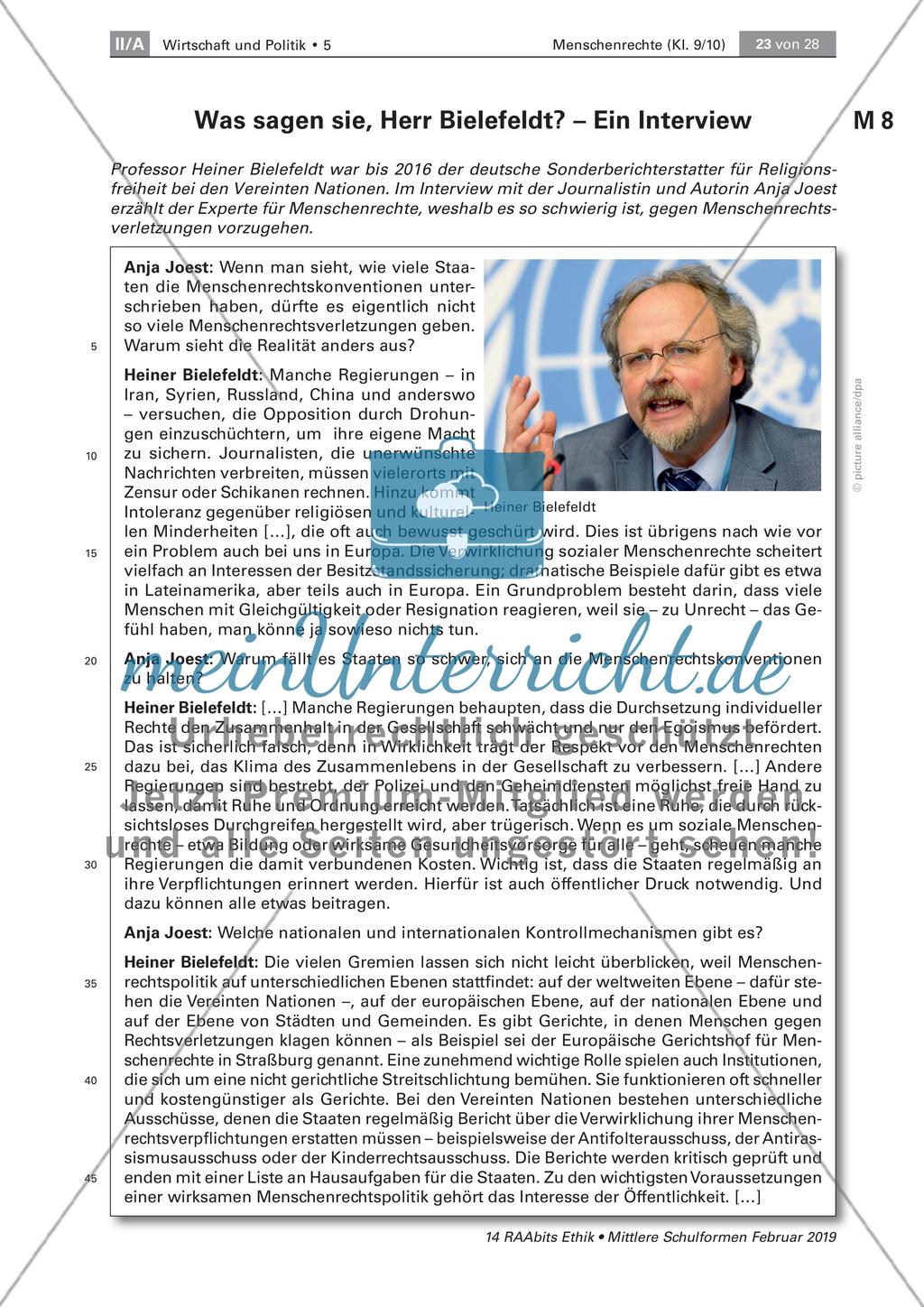 Menschenrechtsorganisationen und -aktivisten Preview 7