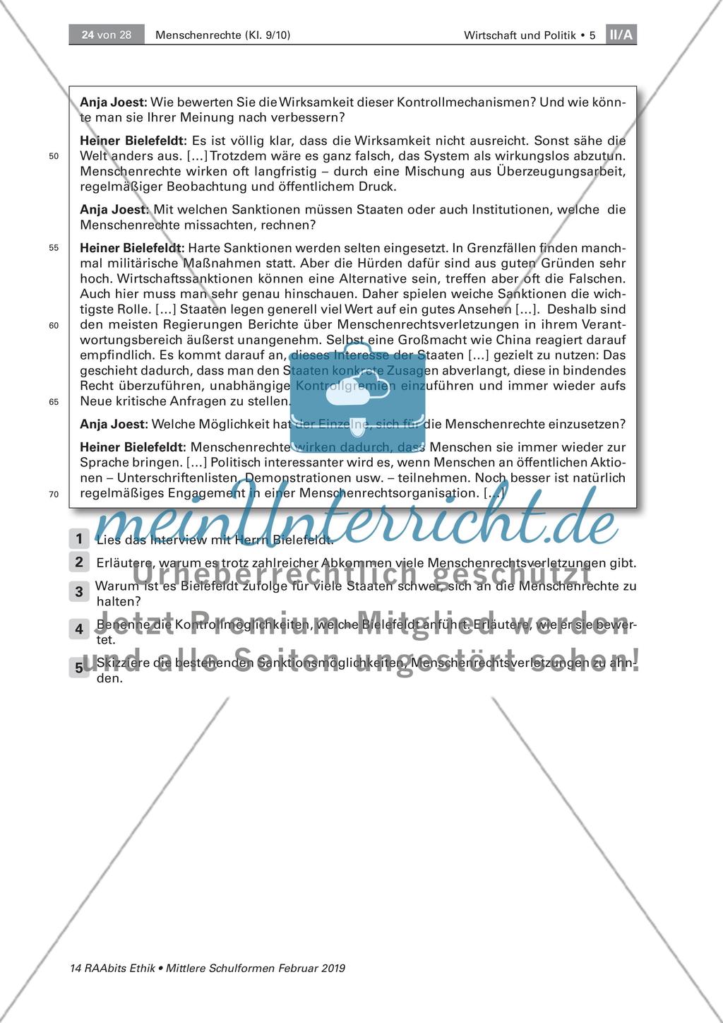 Menschenrechtsorganisationen und -aktivisten Preview 8