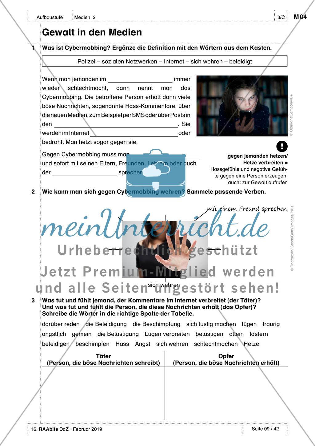 Erwerb von Medienkompetenz: Einführung des Wortschatzes Preview 4