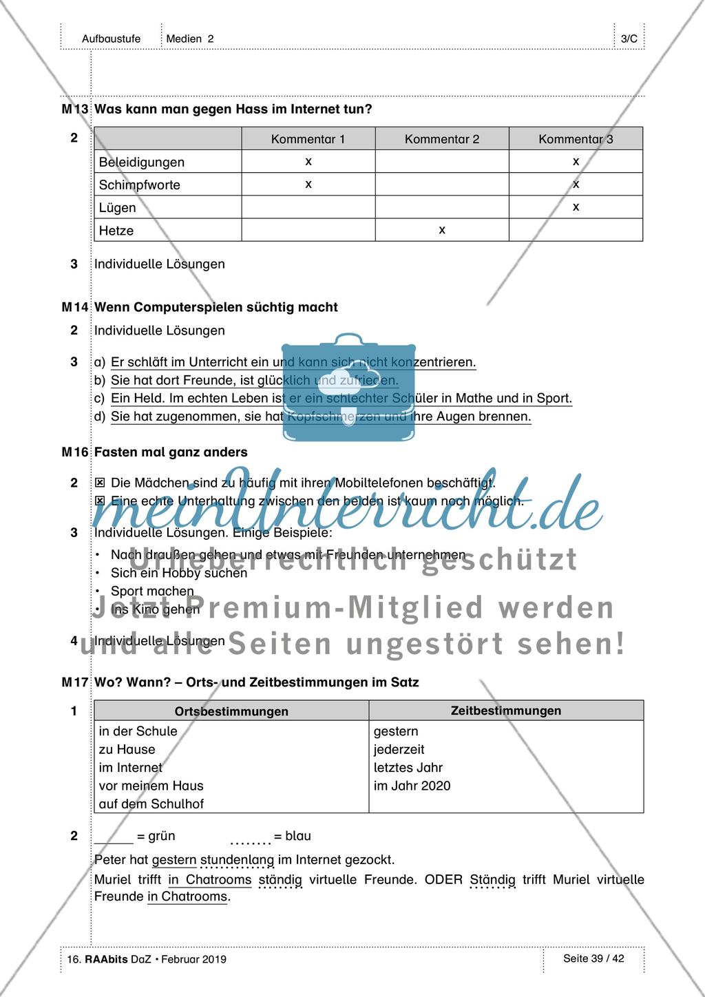 Erwerb von Medienkompetenz: Lösungen Preview 5