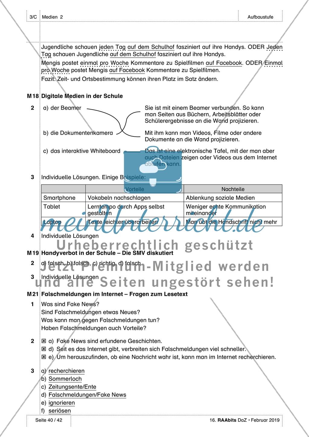 Erwerb von Medienkompetenz: Lösungen Preview 6