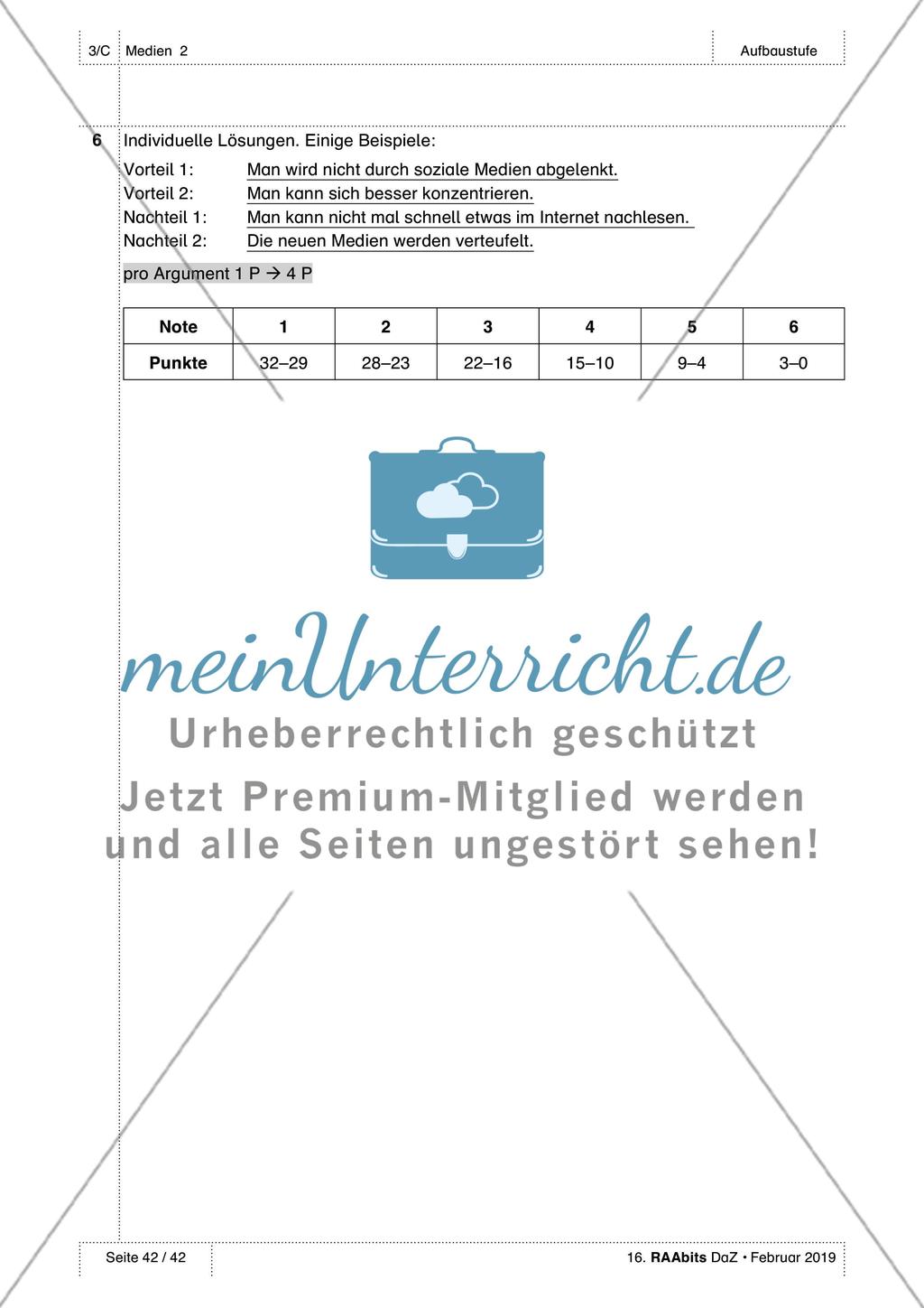 Erwerb von Medienkompetenz: Lösungen Preview 8
