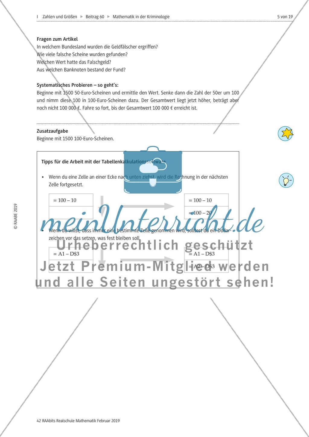 Wer hat das Falschgeld transportiert? Preview 2